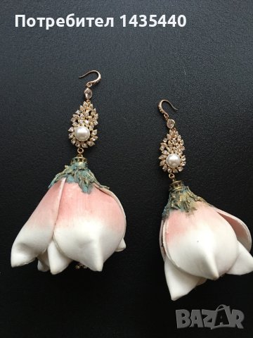 Обеци от серията “Тайната градина” на дизайнерката Анелия Милчева