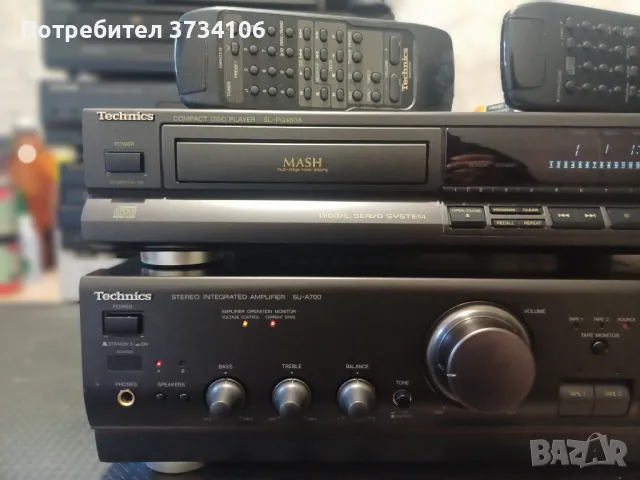 Technics SU-A700, SL-PG-460, снимка 2 - Аудиосистеми - 47642767