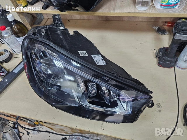 Десен фар Mercedes W167 GLS desen far мерцедес глс 167, снимка 8 - Части - 51859777