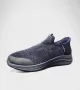 Мъжки обувки без връзки лесни за обуване без навеждане в син цвят модел: W138546 navy, снимка 2