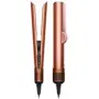 иновативният уред за коса Dyson HT01 Airstrait в цвят Amber Silk/Pink , снимка 2