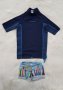 Тениска за плаж UPF50+ размер 8-10 години с подарък бански, снимка 10