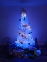 Коледна Снежно бяла или зелена елха с шишарки + пласмасова стойка  ТОП ПРЕДЛОЖЕНИЕ, снимка 12