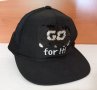 Детска шапка с козирка "Go for it", снимка 1 - Шапки - 41518568