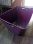 Кош за пране 48L,комплект от 3бр.прозрачни кутии за съхранение/ново/цени в описанието , снимка 1