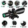 Оптика лазерен прицел 2.5x-10x тактически мерник голямо увеличение лов, снимка 3