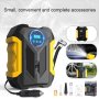 Въздушен компресор за гуми цифров, CARSUN, 12V, снимка 2