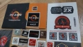 Лот стикери на Intel AMD Ryzen MSI Noctua Aorus G.Skill T-Force Asrock HyperX Evga, снимка 4