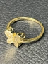 Златен пръстен уникален пеперуда ЧИСТО НОВ Gold prasten zlaten zlato, снимка 9