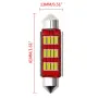 LED крушки 12V 6000K 12 SMD 2 броя, снимка 2