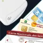 Bit4id MiniLector EVO – USB четец за смарт карти, електронен подпис, CNS, SPID, EMV – бял, снимка 3