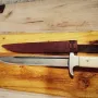 Касапски нож ръчна изработка на Габровски майстор Нов!, снимка 2