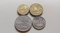 50 цента, 1 долар, 2 долара, 1 пени 1958, 1960, 1961 Нова Зеландия, снимка 2