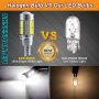 2 бр. Автомобилна LED крушка T10 W5W 5W5 194 Сигнална светлина 12V 5630 10SMD 7000K Бяла автомобилна, снимка 12