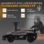 AIYAPLAY Количка за яздене, Maserati, място за съхранение, снимка 2