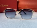 Cartier 2023 дамски слънчеви очила 4 цвята квадратни, снимка 12