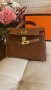Чанта Кели*ЕРМЕС 25см*Hermes Kelly Mini*, снимка 9
