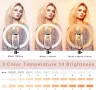 10-инчовa LED ринг лампа, снимка 2