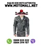 Кожено чопърско яке Motomall 2022 мото чопър естествена кожа яке мотор, снимка 1