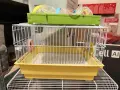 2бр клетки за малки гризачи(хамстери),поилки,въртележки и части за тунели, снимка 4