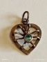 Винтидж сребърен медальон Love Bug Любовно буболече с Топаз много красив стилен дизайн 52579, снимка 8