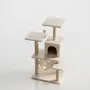 Котешки център за игра и почивка с драскалка и къщичка, 125 см, снимка 2