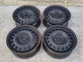 4х100 - 15 цола Опел 4x100 Opel 4 x 100 метални джанти 4 броя , снимка 4