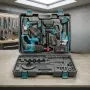 Комплект акумулаторни инструменти BOXER BX-187 – 4в1 + 3x5Ah батерии , снимка 1