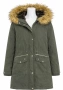 Дамска зимна парка зелено LC Waikiki, снимка 2