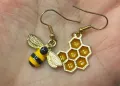 Обеци пчеличка, снимка 5