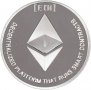 Етериум монета / Ethereum Coin ( ETH ) - Silver, снимка 4