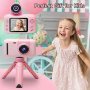 Нов Цифров Детски фотоапарат за момичета и момчета/1080P HD видеокамера/4-10год., снимка 6