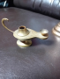 бронзова  лампа на  Аладин, снимка 1 - Антикварни и старинни предмети - 44635782