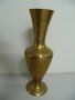 № 6030 стара метална / месингова ваза  , снимка 1 - Антикварни и старинни предмети - 35974866