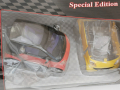 1/18 Сет Maisto Smart Fortwo Coupe Маисто Смарт Купе Нов В Кутия, снимка 2