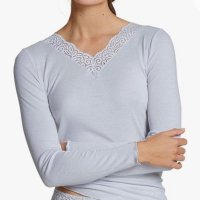 Скъпа нежна блуза меринос и коприна  Швейцария, снимка 15 - Блузи с дълъг ръкав и пуловери - 42507685