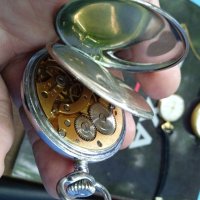 Отличен, джобен швейцарски часовник RMDC, снимка 6 - Антикварни и старинни предмети - 41184005