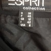 Черна стилна рокля ESPRIT, снимка 5 - Рокли - 44240905