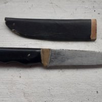 Уникален стар критски ергенски нож острие ножче със снимки, снимка 5 - Антикварни и старинни предмети - 44481449