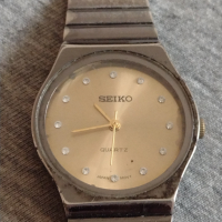 Марков дамски часовник SEIKO QUARTZ много красив стилен дизайн - 76055, снимка 2 - Дамски - 36235937