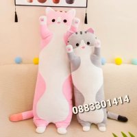 Коте възглавница Плюшена котка , снимка 3 - Плюшени играчки - 41815886