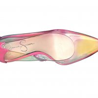 Нови Неоново розови обувки на ток, снимка 2 - Дамски обувки на ток - 34417993