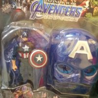 Светещи маски с фигурки на супергерой (Marvel Avengers), снимка 4 - Фигурки - 39295864