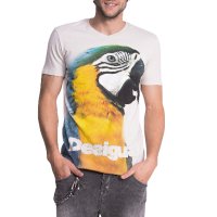 Desigual - страхотна мъжка тениска , снимка 1 - Тениски - 41313267