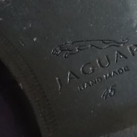 Ягуар ръчна изработка маркови обувки естествена телешка кожа №45 стелка29см, снимка 13 - Официални обувки - 41784849
