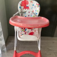 Детско столче за хранене Cangaroo Mint в червено, снимка 4 - Столчета за хранене - 39731834