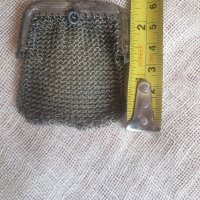 Метално старинно малко дамско портмоне, снимка 5 - Антикварни и старинни предмети - 40308827