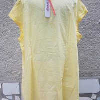 4XL и 5XL Нови ризи Sheego  в жълто  , снимка 5 - Ризи - 41899099