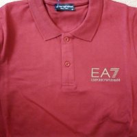 Мъжка polo тениска EMPORIO ARMANI EA7 с яка, снимка 5 - Тениски - 35843231