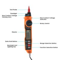 Мултицет PEAKMETER PM8211, зумер, VAC, VDC, OHM, NCV, снимка 3 - Други инструменти - 41410270